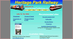 Desktop Screenshot of links.heritageparkrailway.com
